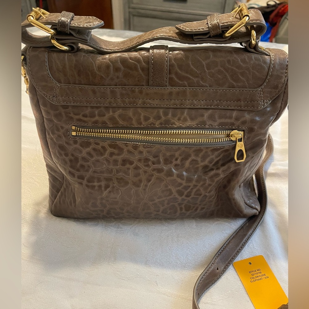 Vintage Tory Burch  Brown Leather 797 messenger bag - Picture 2 of 14